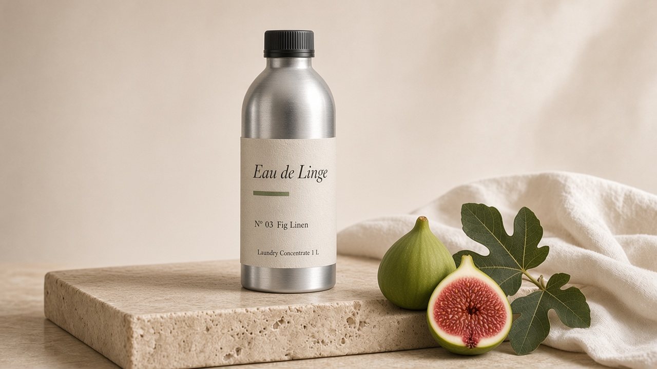 Fig Linen 1 L bottle, AI concept render